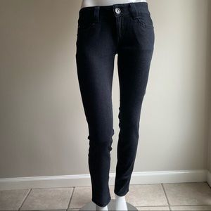 Guess Premium Slender Fit Stretch Black Jeans 27